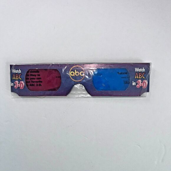 Vintage 1997 Wendy's 3-D Glasses – ABC TV Special Edition (Factory Sealed!) - Picture 3 of 5
